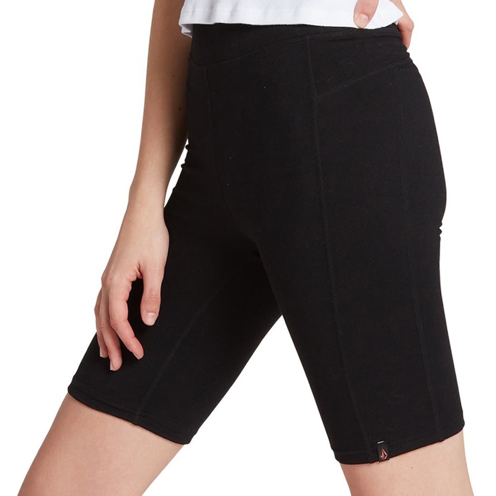 Volcom Womens Lived In Bike Short Black bicycle Shorts (NEW WITH TAGS) Size: XS